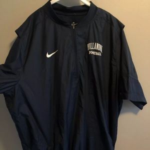 Nike Villanova football wind jacket xl